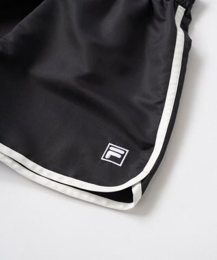 OP／FILA 【FILA】布帛ショートパンツ ブラック