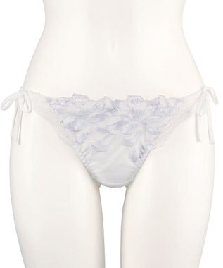 San-ai Resort（三愛水着楽園） エレガントコレクション【2411】ヒモショーツ 【northerly】 ホワイト