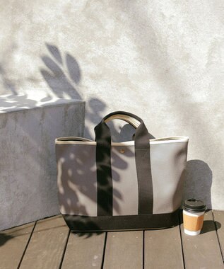 TOPKAPI 【Breath TOPKAPI】SCOTCH GRAIN スコッチグレイン ネオレザー A4トートバッグ グレージュ