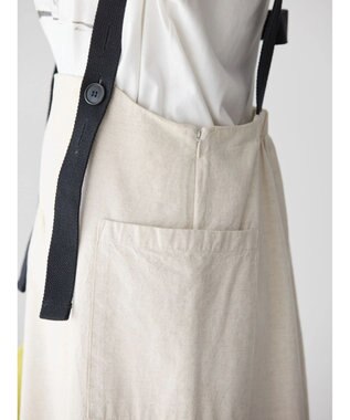 AMERICAN HOLIC Ｗポケットサス付きスカート Ivory