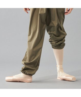 Chacott ストレッチスキンサウナロングワンピース カーキ