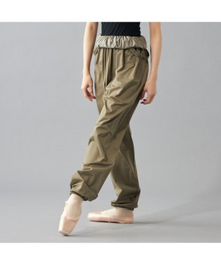 Chacott ストレッチスキンサウナロングワンピース カーキ