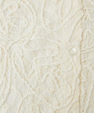 Green Parks ２ＷＡＹ　コードレースブラウス Ivory