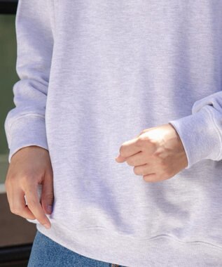 WEGO ヘビーウエイトハーフZIPワンポイントPO グレー