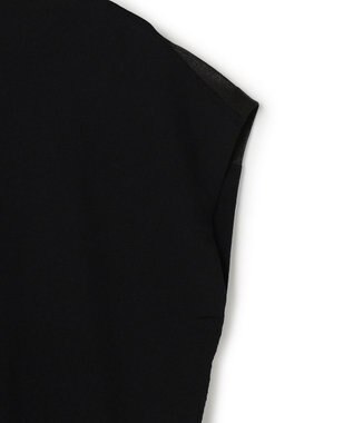 BEIGE， NADIA / シアーコンビ ストレッチニット Black