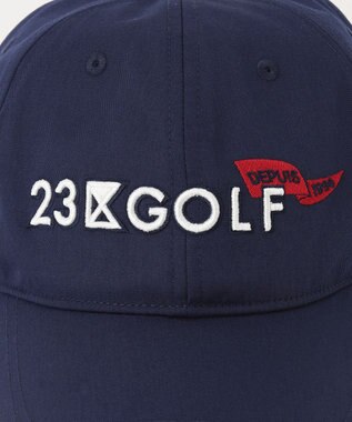 23区GOLF 【UNISEX】ベーシックキャップ ネイビー系