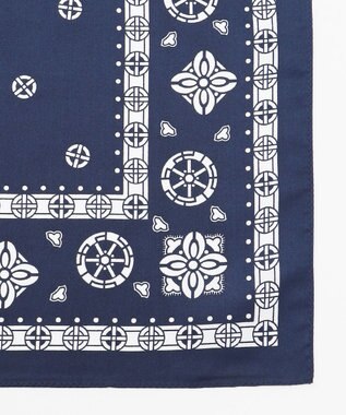 JOSEPH HOMME シルクバンダナ ネイビー系