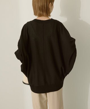 AMERICAN HOLIC 【先行予約】【WEB限定】UVカットドルマンカーディガン Black