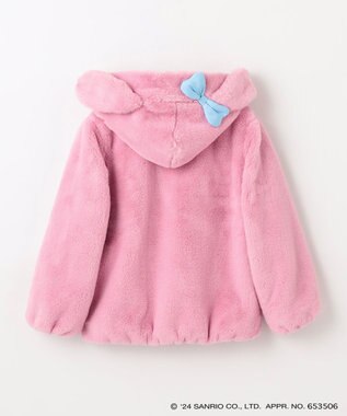 ANY KIDS 【any FAM×サンリオキャラクターズ】なりきりフェイクファーブルゾン ピンク×マイメロディ