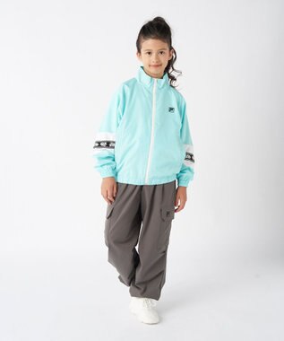 OP／FILA 【FILA】配色切り替えシャカジャケット/キッズ ミント