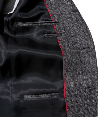 J.PRESS MEN 【J.PRESS ORIGINALS】WOOL/INEN TWEED 3B AUTHENTIC JACKET グレー系1