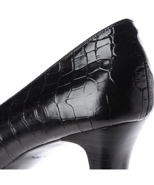 Riz raffinee <Riz raffinee>スクエアトゥパンプス ブラックカタオシ