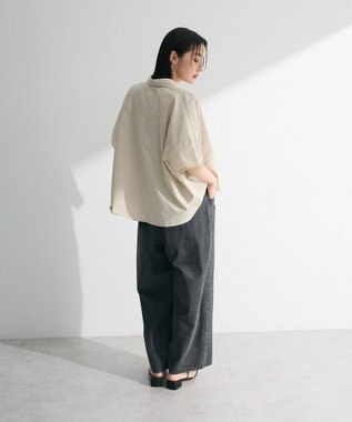 Green Parks ライトデニムワイドパンツ Indigo