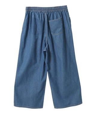 Green Parks ライトデニムワイドパンツ Indigo