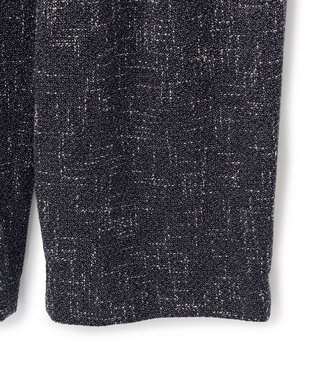 BEIGE， TRIPHANE / ハイウエストツイードタックパンツ Navy Mix