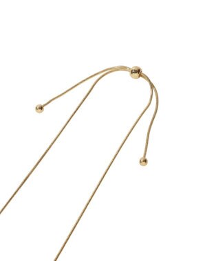 earth music&ecology パールＭＩＸスライドネックレス Gold