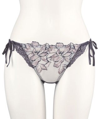 San-ai Resort（三愛水着楽園） エレガントコレクション【2411】ヒモショーツ 【northerly】 グレー