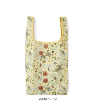 ROOTOTE 0420【直営店限定：エコバッグ】RTG.ルーショッパーミニ.フローラル-A 01：ローズ