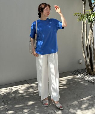 UNFILO BEAUTY FORM-T フォルムTシャツ ブルー