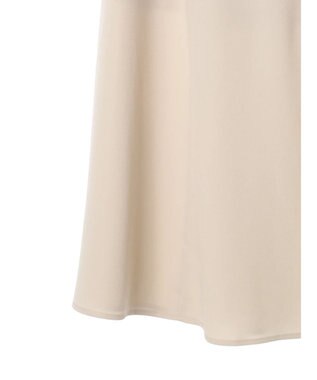 earth music&ecology リボンフレアスカート Beige