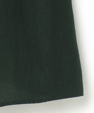 UNFILO L ドビーデシン ワンピース ダークグリーン