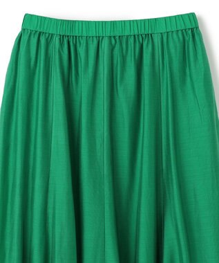 UNFILO ライトシアー フレアスカート グリーン