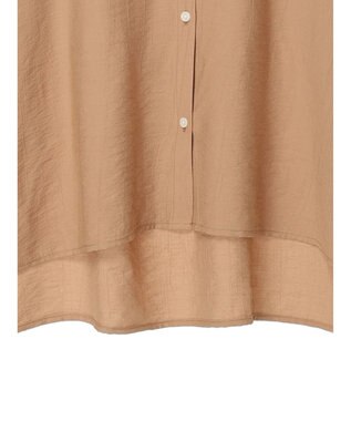 Green Parks ワッシャーシアーシャツ Beige