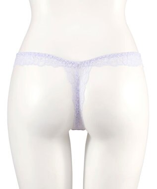 San-ai Resort（三愛水着楽園） 【northerly bra フィットシリーズ 谷間メイク】 カシュクールレースモールド Tバックショーツ M 【northerly】 ブルー