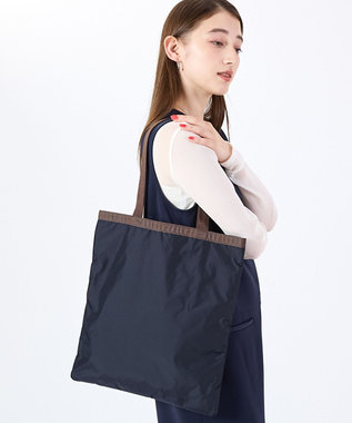 LeSportsac LARGE EMERALD TOTE/ディープシー/ダークチョコレート
