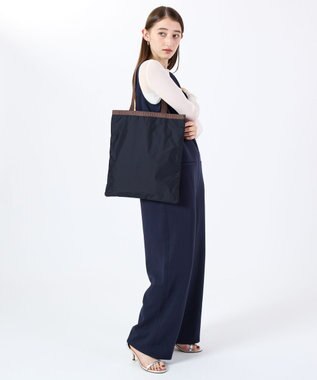 LeSportsac LARGE EMERALD TOTE/ディープシー/ダークチョコレート ディープシー/ダークチョコレート
