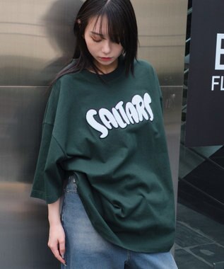 WEGO 【ユニセックス着用アイテム/MLサイズ展開】サガラワッペンロゴBIG　T（SS） ダークグリーン