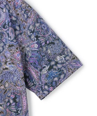 JOSEPH HOMME 【新柄】エスニカルプリント　半袖レギュラーカラーシャツ ライラック系5