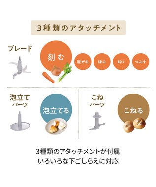 YAMATO テーブル＆キッチン 【レコルト】フードプロセッサーコンボ  クリームホワイト  RCP-6(W) ホワイト