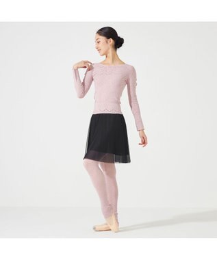 Chacott 【ノーソーイングニット】ノーソーイングレッグウォーマー グレージュ