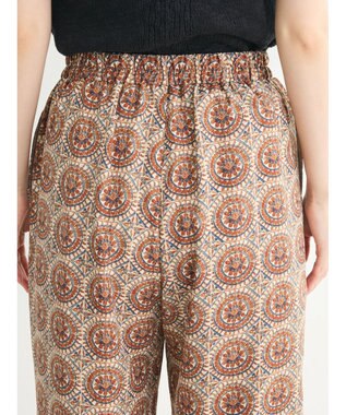 Green Parks イージー柄パンツⅡ Brown