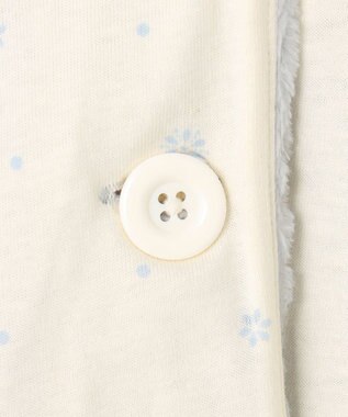 組曲 KIDS 【90㎝】あったかリバーシブルマント グレー