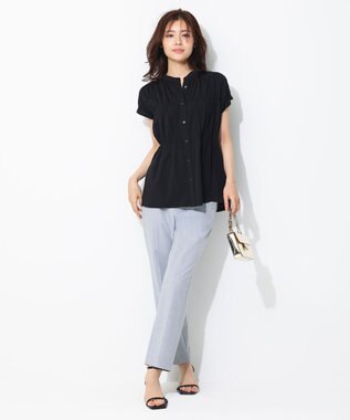 UNFILO ティアード Tシャツ ブラック
