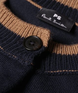 Paul Smith アクセントカラー カーディガン ネイビー