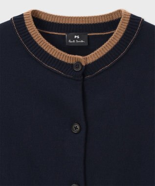 Paul Smith アクセントカラー カーディガン ネイビー