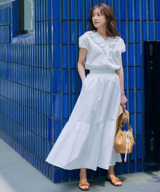 23区 【CLASSY.6月号掲載/洗える】ペーパーブレード ハット ベージュ系