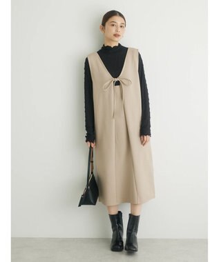 Green Parks ２ＷＡＹオーバーワンピース Beige