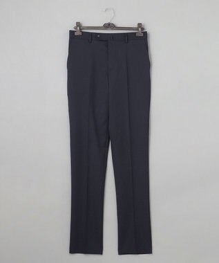 GOTAIRIKU オールシーズン対応【御幸毛織】WOOL×SOLOTEX ストレッチスーツ（ネイビーストライプ） ネイビー系1