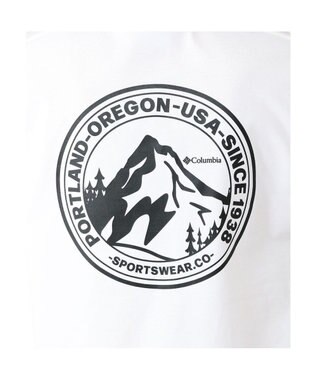 Columbia Columbia/ アーバンハイクグラフィックショートスリーブTシャツ /コロンビア Sea Salt、 Back Print