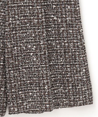 JOSEPH ウールツイード　ワイドトラウザーズ Black combo