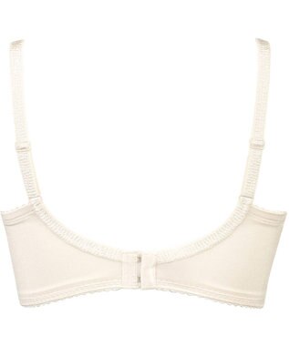 Wing ブラジャー Wing Lesiage 安定感のあるつけごこち 綿混素材(肌側) 【5010シリーズ】 フルカップブラ Hカップまで対応 大きいサイズ PB5010 ウイング／ワコール クリーム