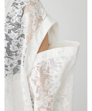 Green Parks ２ＷＡＹ　レースブルゾン Off White