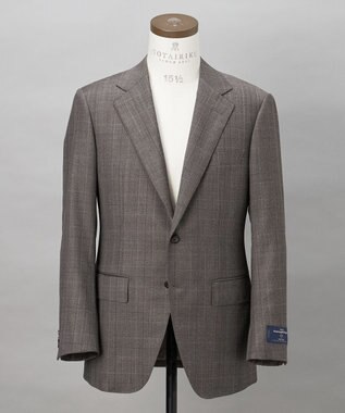 GOTAIRIKU 【ZEGNA/ゼニア】エレクタ スーツ(ブラウンチェック) ベージュ×チェック