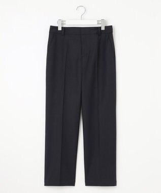 J.PRESS LADIES L 【セットアップ対応】BAHARIYE SOLID テーパード パンツ ネイビー系