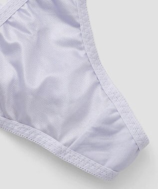 San-ai Resort（三愛水着楽園） 【northerly bra フィットシリーズ 谷間メイク】 カシュクールレースモールド Tバックショーツ M 【northerly】 ブルー