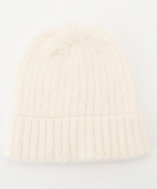 ANY シャギーニット帽 アイボリー